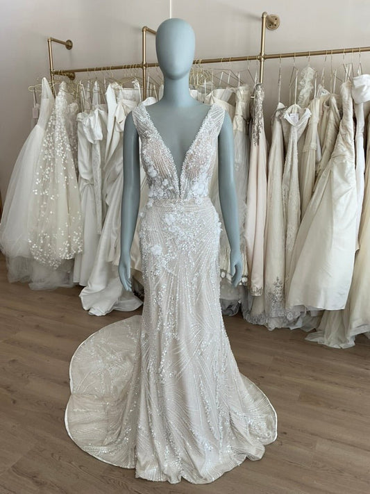Eva Lendel - Paradise (14)Wedding DressesIvory/Nude