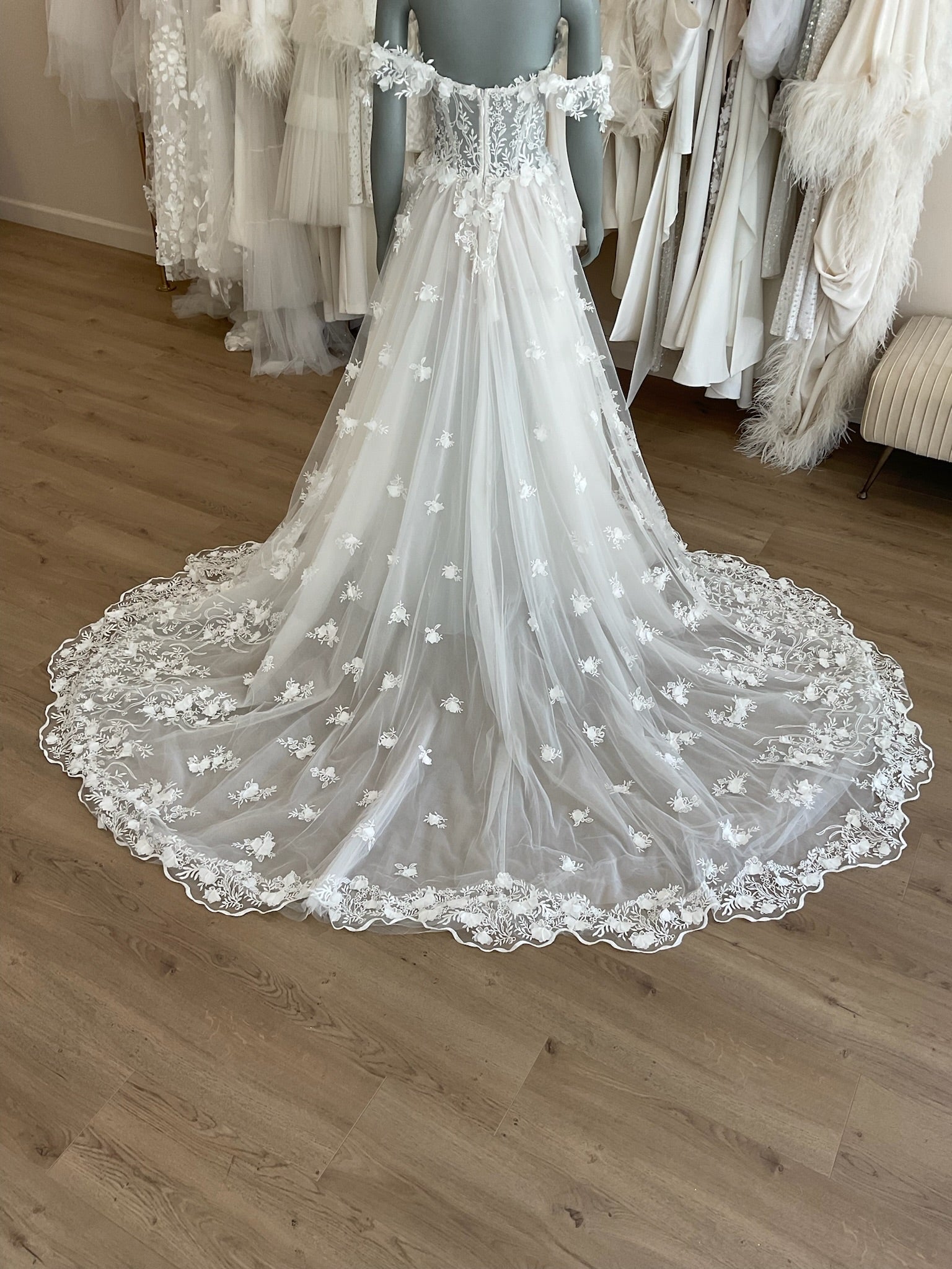 Gala by Galia Lahav - Lake Modified (6) w/VeilWedding Dresses6