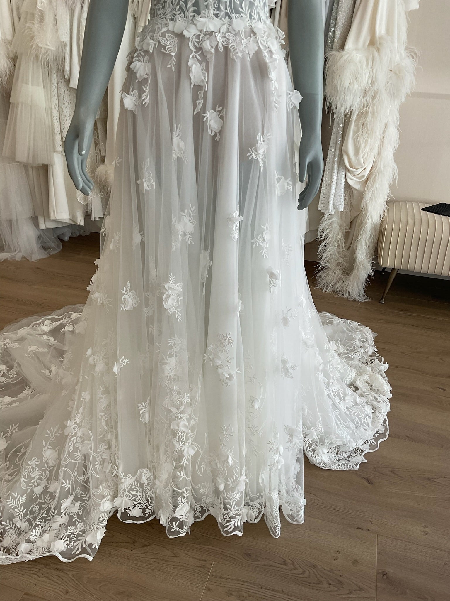 Gala by Galia Lahav - Lake Modified (6) w/VeilWedding Dresses6