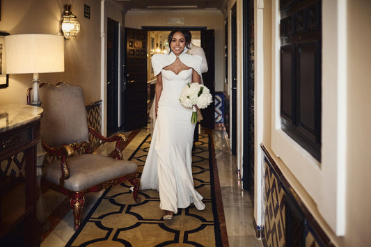 Galia Lahav - Paloma Cape (8)Bridal AccessoriesMilky White