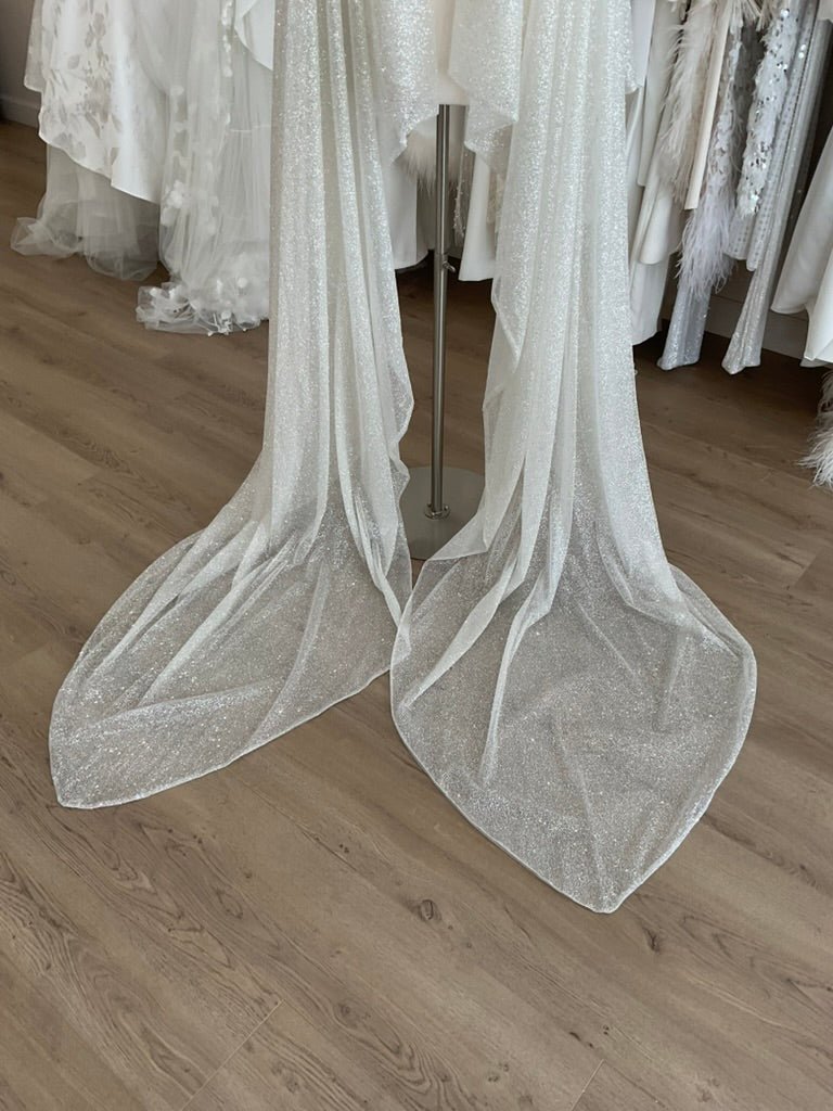 Galia Lahav - Sterling Cape (modified)Capes/ScarvesIvory/Silver