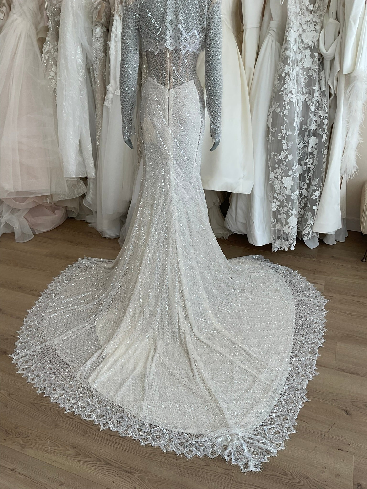 Galia Lahav Tokyo Gown with Bolero l Used Wedding Dress l Los Angeles Galia Lahav Tokyo Gown with Bolero l Used Wedding Dress l Los Angeles