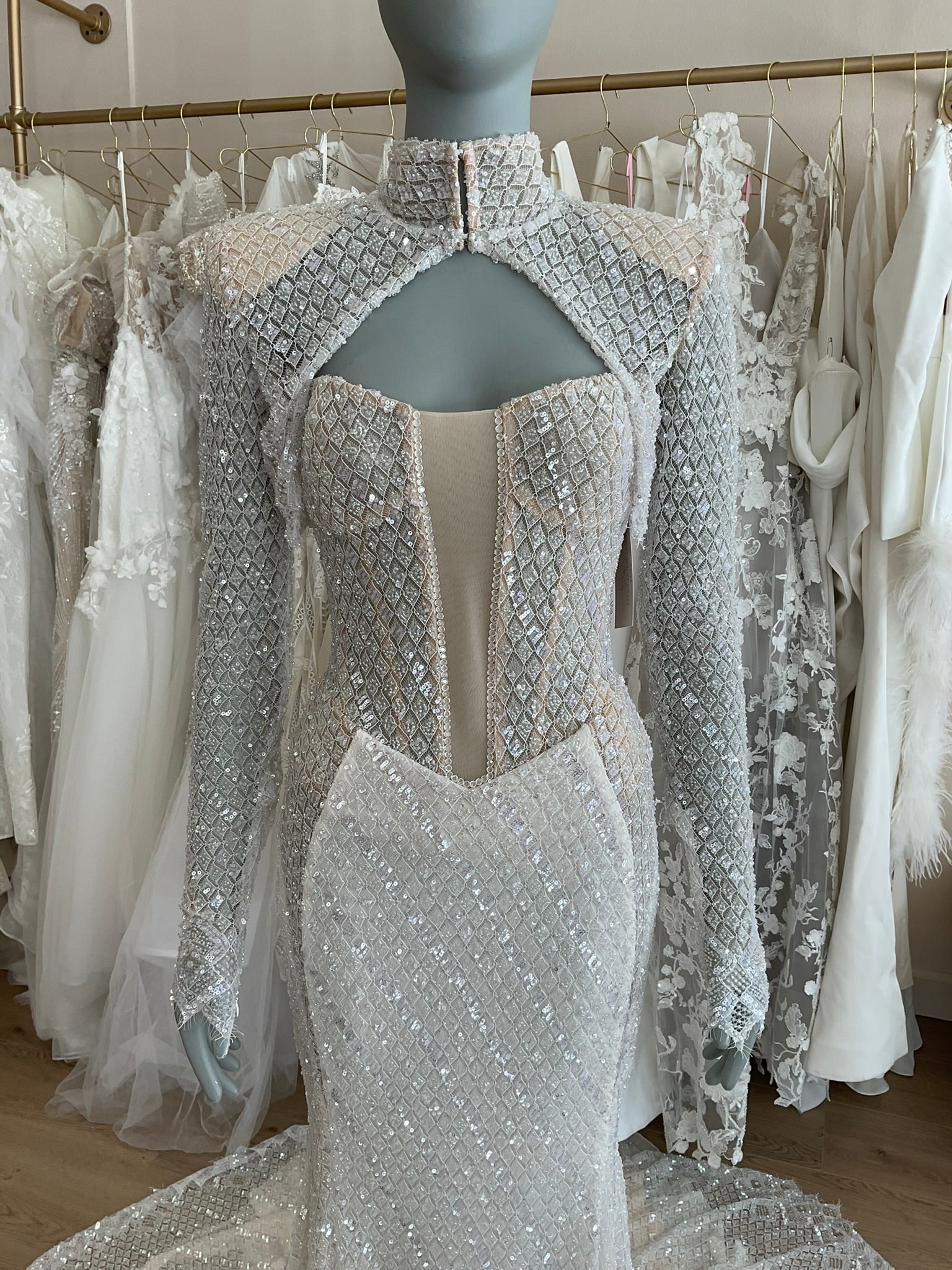 Galia Lahav Tokyo Gown with Bolero l Used Wedding Dress l Los Angeles Galia Lahav Tokyo Gown with Bolero l Used Wedding Dress l Los Angeles