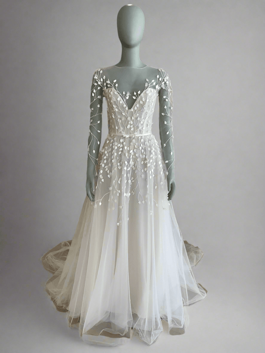 Ines by Ines Di Santo - Air (4)Wedding DressesSoft Nude