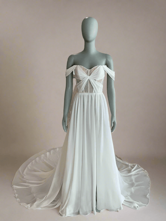 Ines by Ines Di Santo - Sienna (8)Wedding DressesOff - White