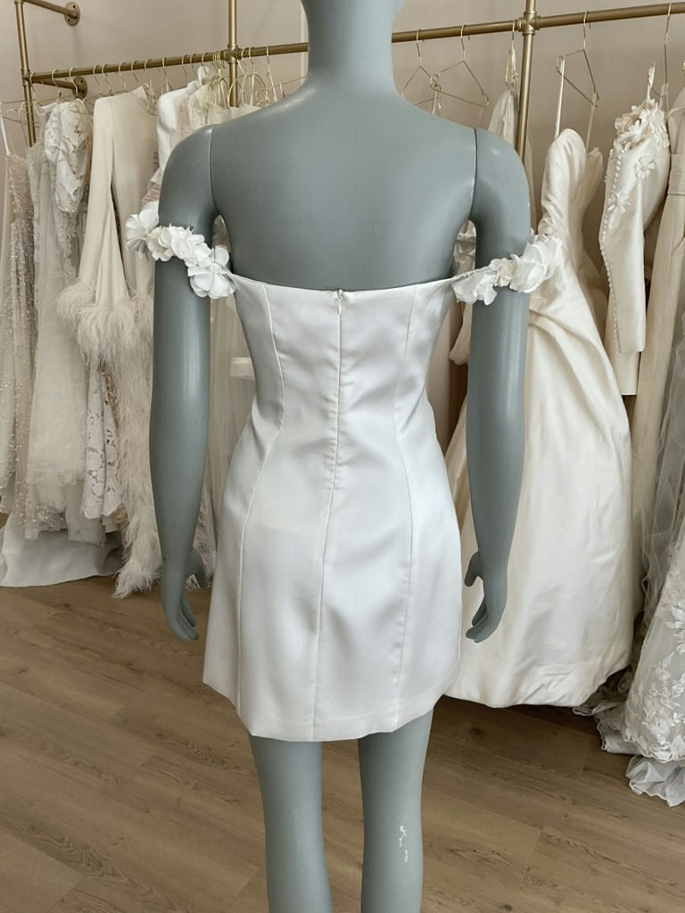 Meshki -  White Satin Mini (XS)
