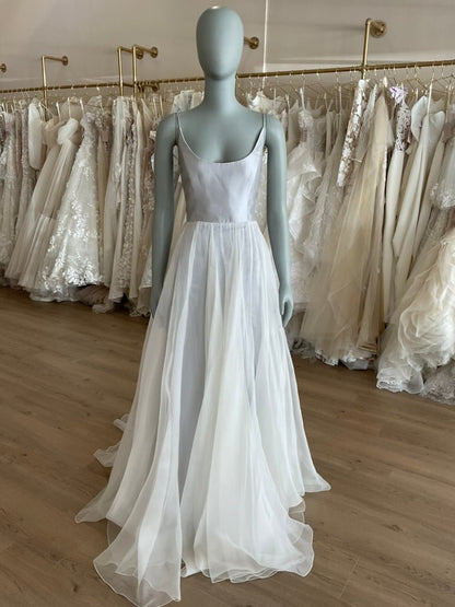 Leanne Marshall - Wyoming (6) Ivory/BlueWedding Dresses6