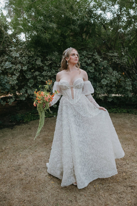 Lian Rokman - Minerva w/ Gloves (8)Wedding Dresses8