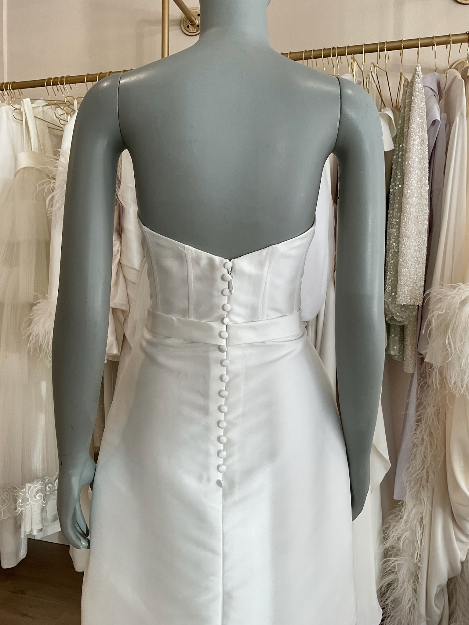 Made With Love - Mya Mini w/Skirt (8)Wedding DressesIvory