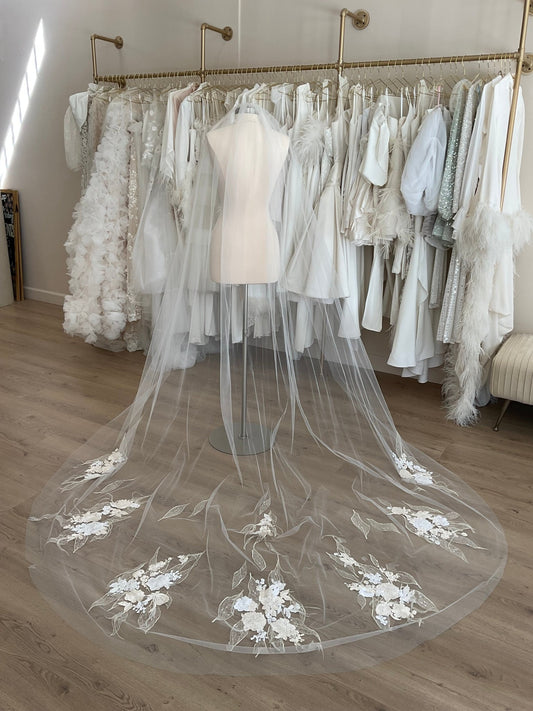 Mira Zwillinger - Mila veilBridal VeilsIvory