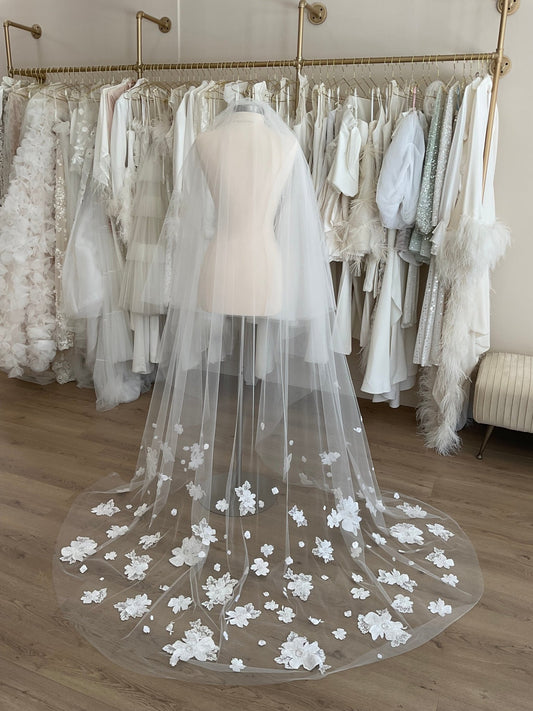 Mira Zwillinger - Siri veilBridal VeilsIvory
