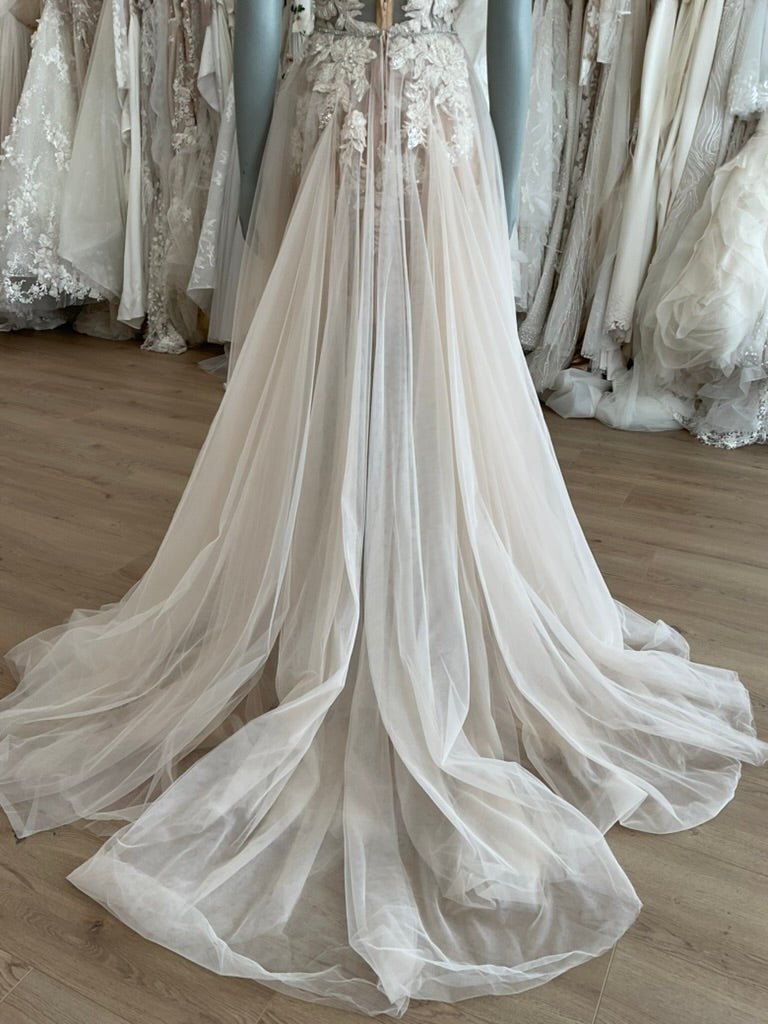 Muse by Berta - Ivone (8)Wedding DressesIvory/Nude