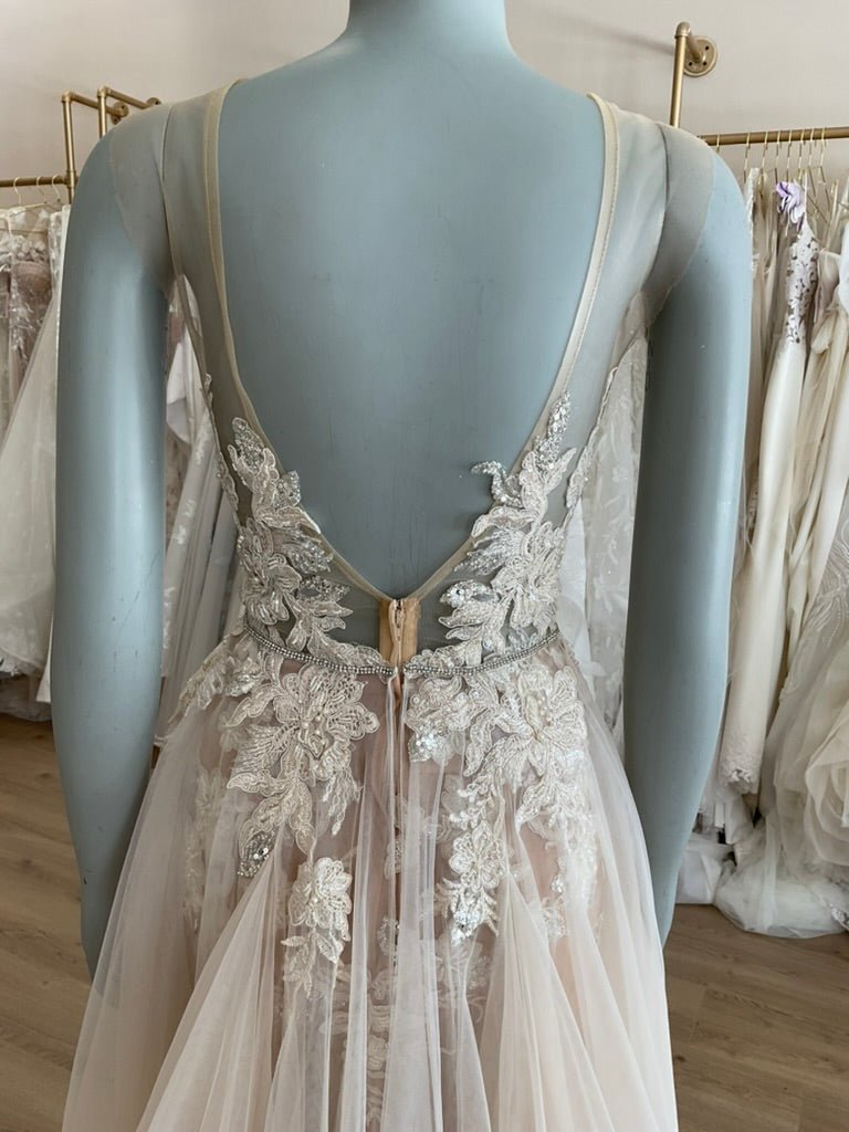 Muse by Berta - Ivone (8)Wedding DressesIvory/Nude
