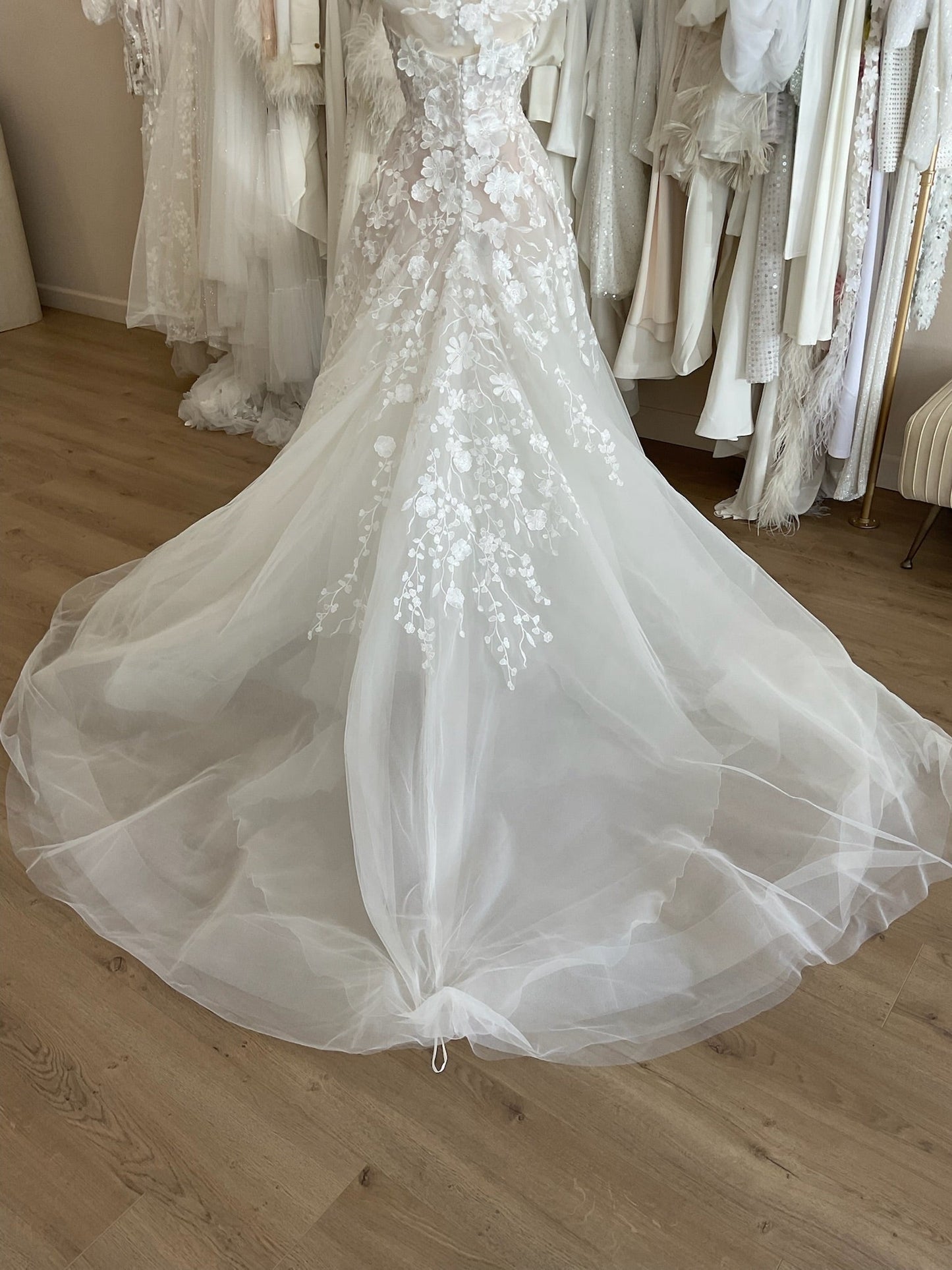 Valentini Spose - Fiora w/ shrug (12)Wedding Dresses12