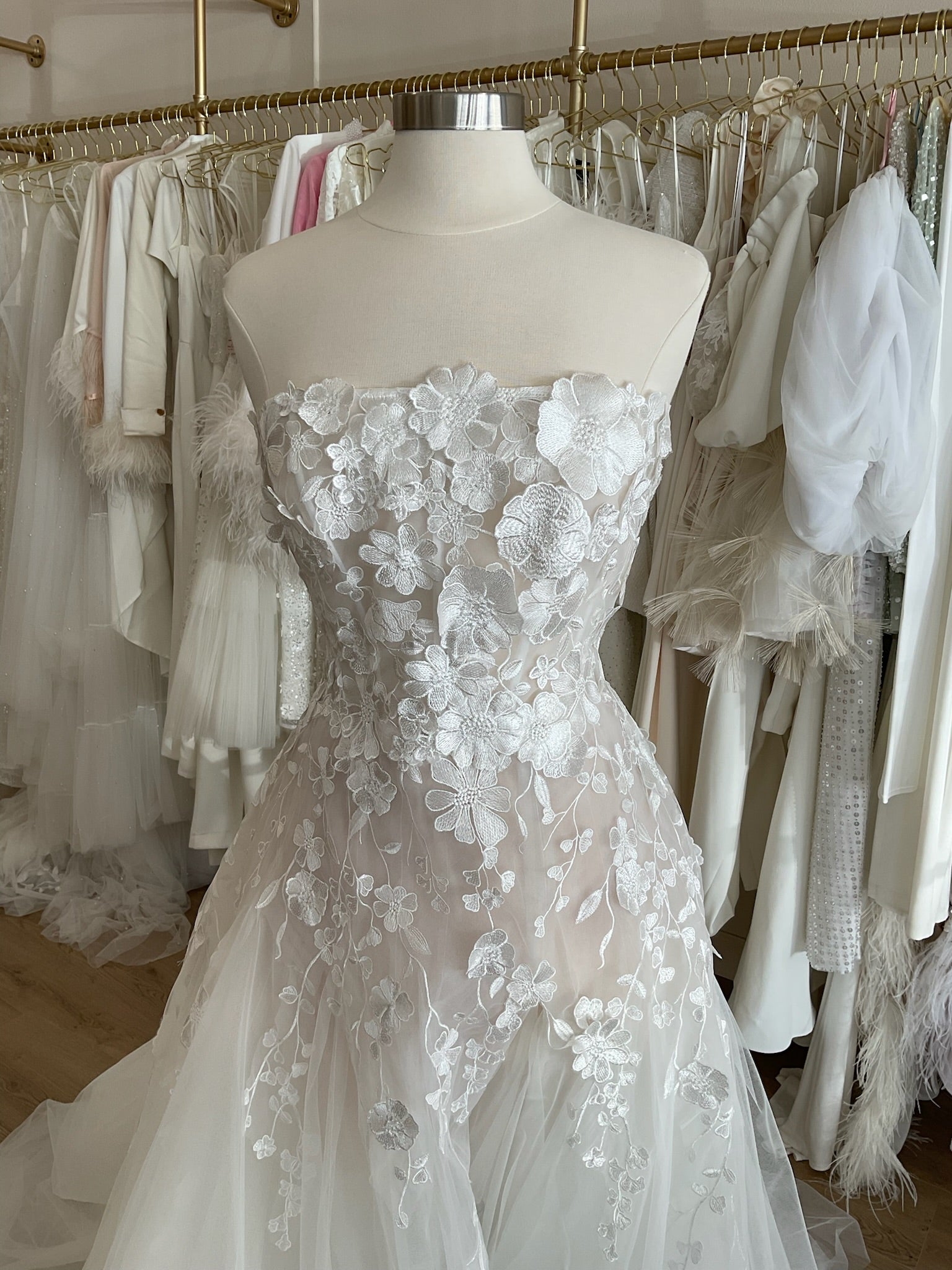 Valentini Spose - Fiora w/ shrug (12)Wedding Dresses12