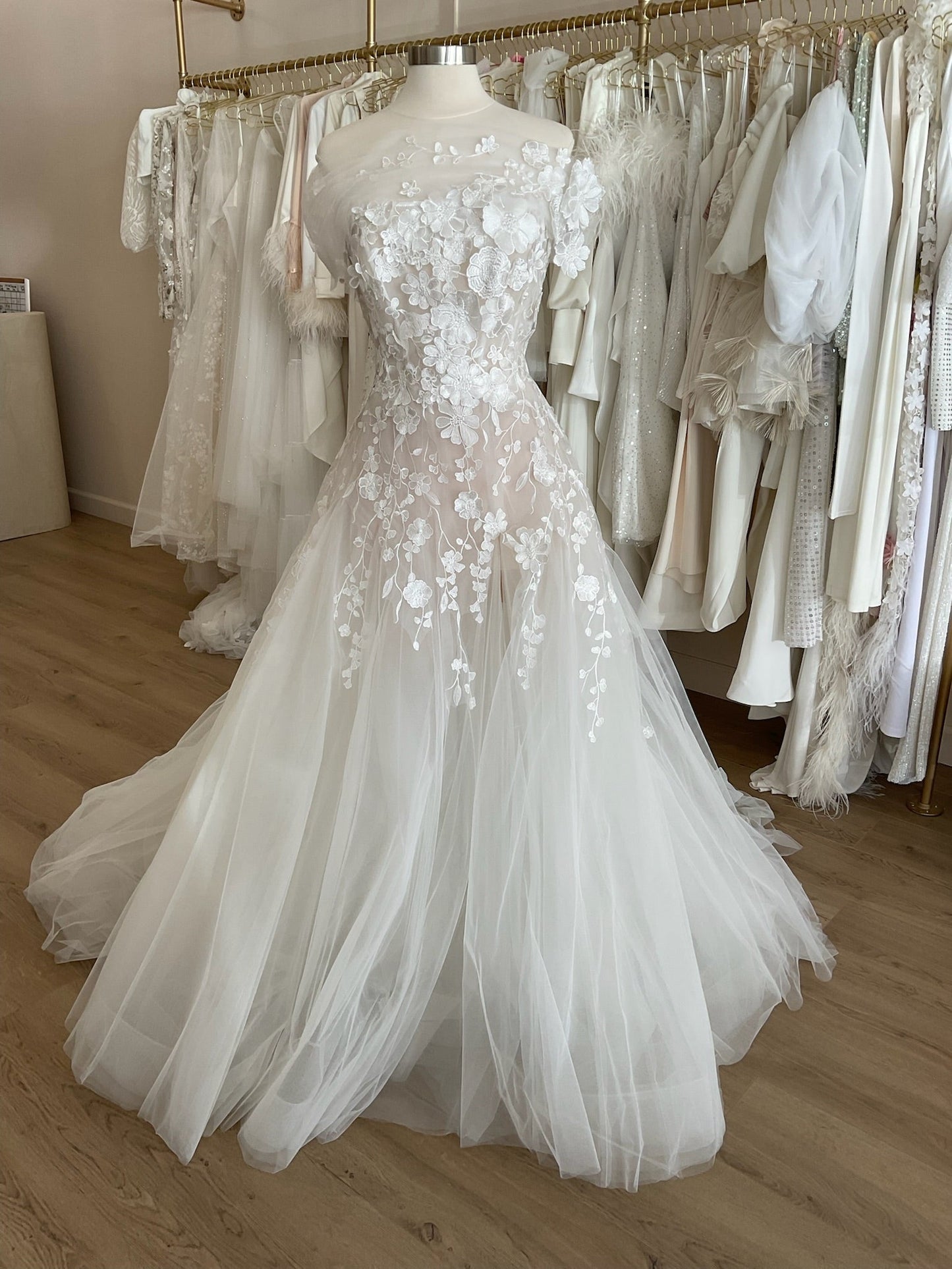 Valentini Spose - Fiora w/ shrug (12)Wedding Dresses12