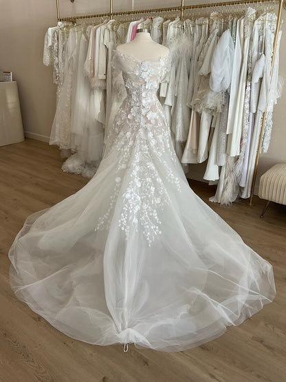 Valentini Spose - Fiora w/ shrug (12)Wedding Dresses12